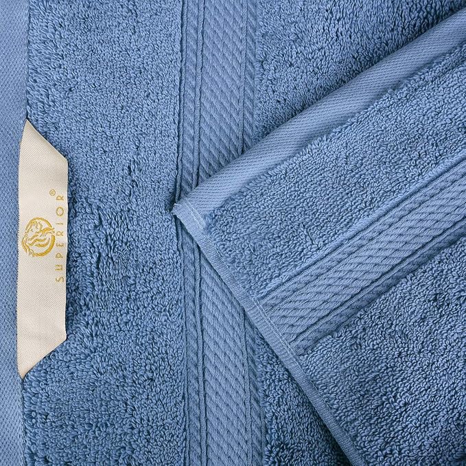 SUPERIOR Egyptian Cotton Pile Bath Sheet Set of 2, Ultra Soft Luxury Towels - Image 6