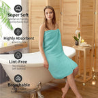MICROFI New Microfiber Waffle Bath Towels, 2 Pieces, Fast Drying, Lint Free 430 - Image 4
