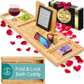 SereneLife Premium Foldable Bathtub Tray by SereneLife