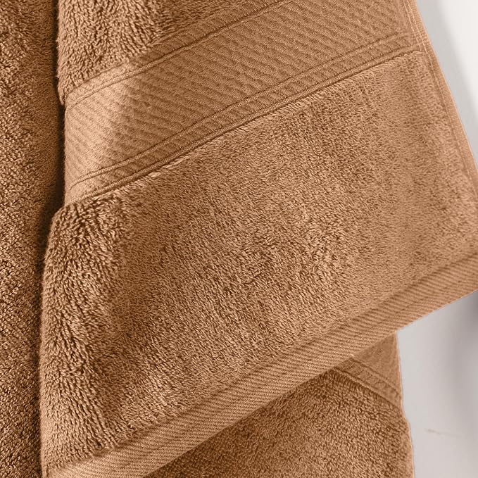 SUPERIOR - 900GSM BATH RT Egyptian Cotton Solid Towel Set - Image 3