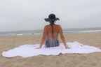 Bersuse Towels Anatolia XL Beach Blanket Throw Blanket Turkish Towel 100% - Image 4