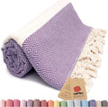 Bazaar Anatolia Turkish Beach Towel – 100% Cotton, Quick Dry, Sand Free Towel by BazaarAnatolia