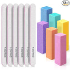 Nail Files and Buffer, TsMADDTs Professional Manicure Tools Kit Rectangular Art by TsMADDTs