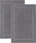 Bumble Towels Bliss Luxury 2 Pack Banded Bath Mats by BumbleTowels