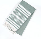 Goroly Home Cotton Turkish Peshtemal Beach Towel, Extra Large, Thin Quick Dry - Image 5