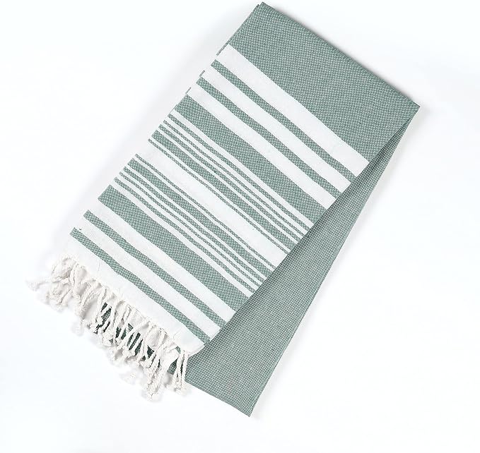 Goroly Home Cotton Turkish Peshtemal Beach Towel, Extra Large, Thin Quick Dry - Image 5