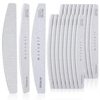 Makartt Nail File, 100/180 Grit 20 Pcs Nail Files by Makartt