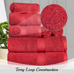 SUPERIOR Egyptian Cotton Pile Bath Sheet Set of 2, Ultra Soft Luxury Towels - Image 3