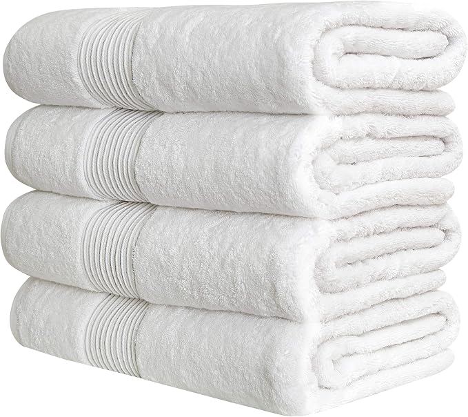 Luxury Oversized Bath Towels | 650 GSM, Soft & Highly Absorbent | Quick Dry - Image 2