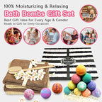 Bath Bombs Gift Set for Women and Men. 24 Luxury Bath Bombs Individually - Image 5