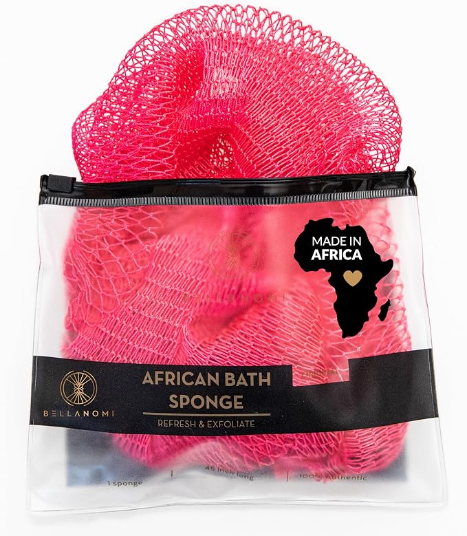 BELLANOMI African Exfoliating Net Sponge, Ethically sourced from Nigeria - Image 10