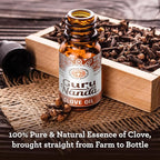 GuruNanda Clove Essential Oil, 100% Pure, Natural and Undiluted Aromatherapy Oil - Image 2