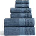 Springtree Home 100% Cotton Bath Towel Set | 6 Piece Set | Absorbent & by SpringtreeHome