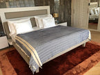 Bersuse 100% Cotton Herringbone XL Throw Blanket - Image 6