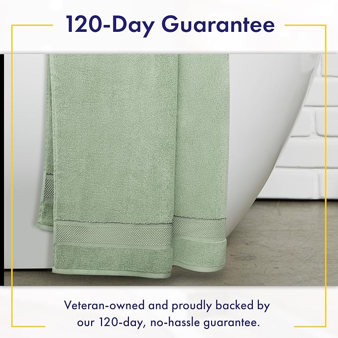 Alusa Home 100% Organic Zero-Twist Cotton Towels - Image 5