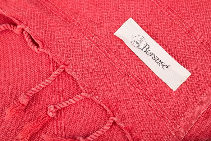 Bersuse 100% Cotton Troy XL Throw Blanket - Image 8