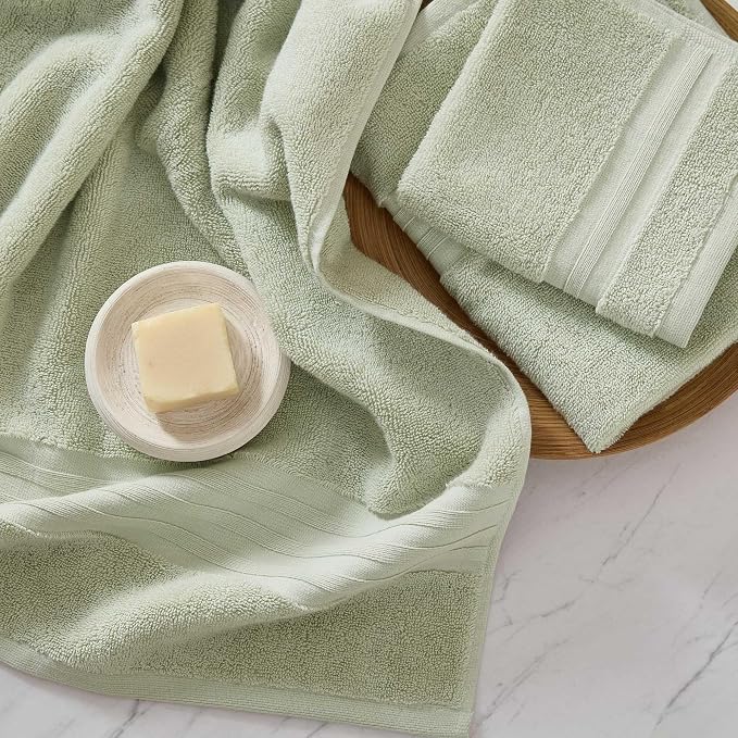 Martha Stewart - Bath Towels, Soft & Absorbent 100% Cotton Towels, Plush 700 GSM - Image 9