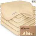 6-Pack Baby Washcloths – Soft Absorbent Viscose from Bamboo Washcloths by KeaBabies