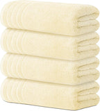 Avalon Towels Bath Towels Set of 4, Size 30 x 60 Inches, Highly Soft and by AvalonTowels