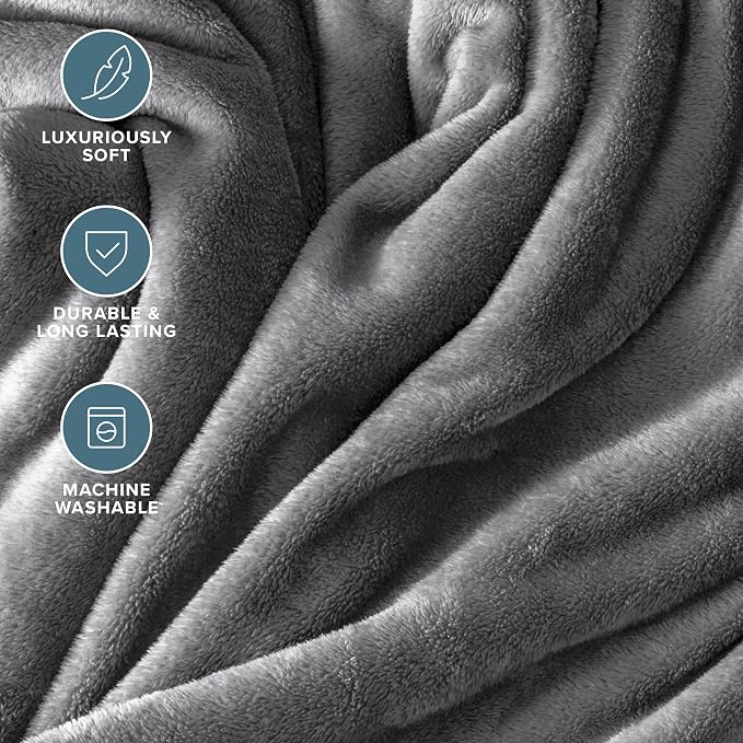 Bare Home Fleece Blanket - Image 6