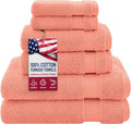 American Veteran Towel, 100% Cotton Turkish 6 Piece Towel Set, Luxury Towels by AmericanVeteranTowel