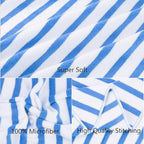 JML Microfiber Beach Towels Cabana Stripe, 2 Pack, Quick Drying Bath Towel Set - Image 3