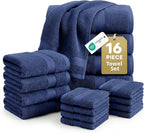 LANE LINEN Luxury Cotton Bath Towel Set by LaneLinen