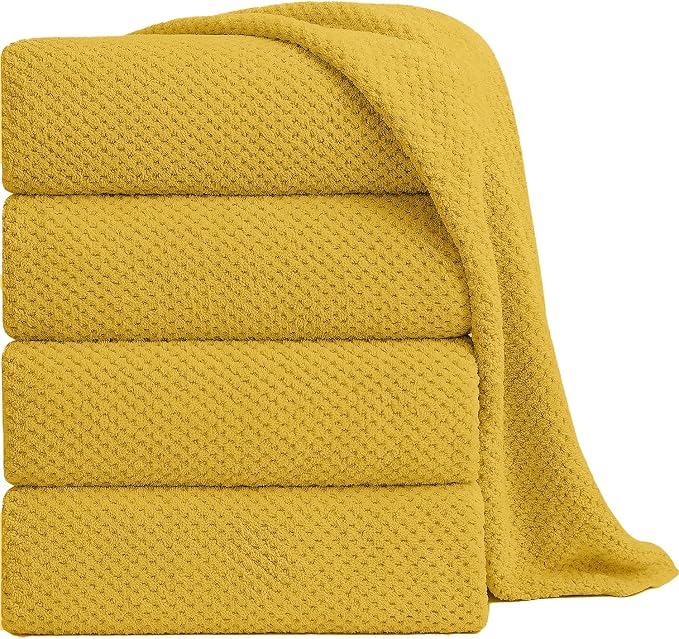 Smuge Extra Large Bath Towel Sheet Set 35x70 Inches by Smuge
