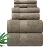 Alusa Home Ultra Soft & Plush Viscose from Bamboo Bath Towels by AlusaHome