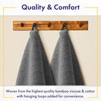 Alusa Home Ultra Soft & Plush Viscose from Bamboo Bath Sheets - Image 4