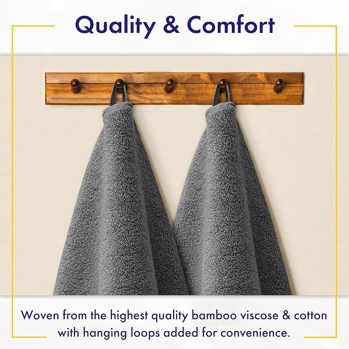 Alusa Home Ultra Soft & Plush Viscose from Bamboo Bath Sheets - Image 4