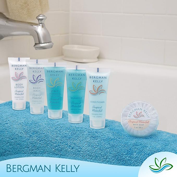 BERGMAN KELLY - Travel Size Lotion - 1 fl oz, 100 PK, Tropical Waterfall - - Image 6