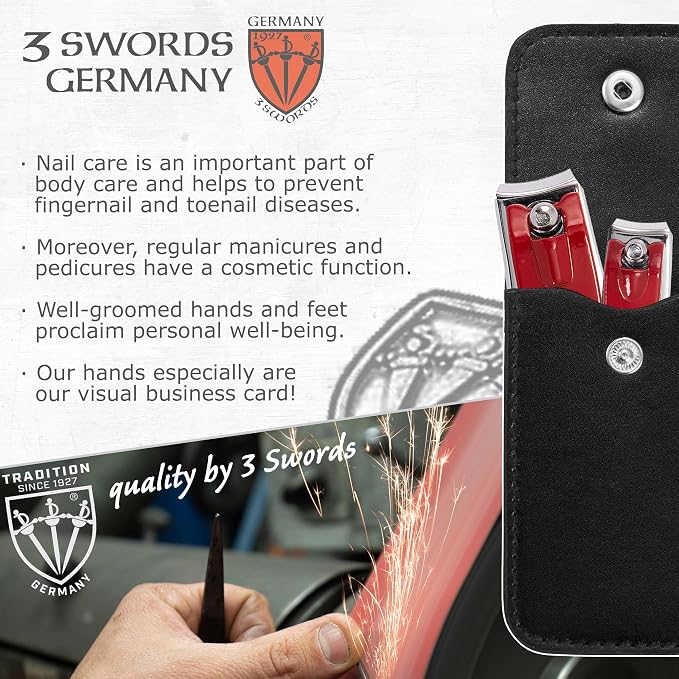 3 Swords Germany – Brand Quality fingernail & toenail Clipper, Pedicure Nail - Image 6