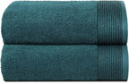 Belizzi Home Ultra Soft 2 Pack Oversized Bath Towel Set 28x55 inches, 100% by Unknown