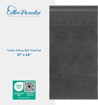Cotton Paradise 4 Piece Turkish Bath Towels - Image 4