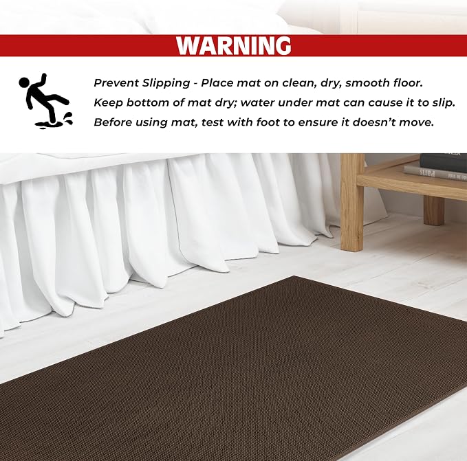 Cotton Paradise 100% Cotton Non Slip Bath Mats - Image 6