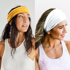 GiLi 6 Pack Wide Headbands for Women Non Slip Soft Elastic Hair Bands Yoga - Image 6
