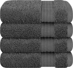 Cotton Paradise 100% Cotton Turkish Washcloth Set by UNITEDHOMETEXTILE