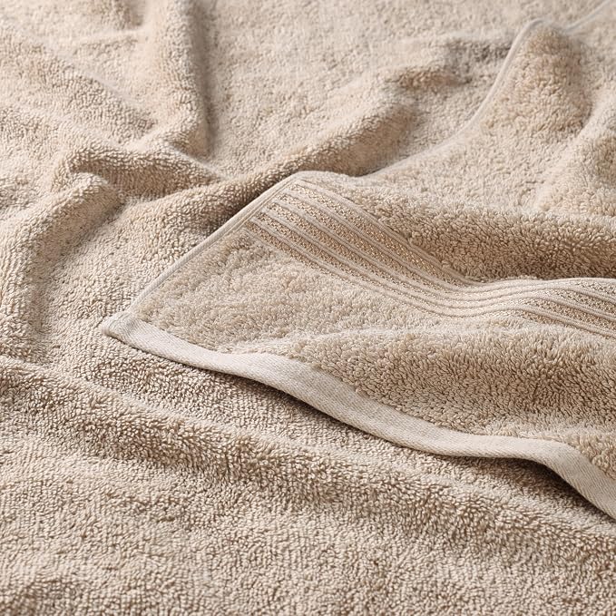 Superior Egyptian Cotton 6-Piece Towel Set, Bathroom Essentials, Towels - Image 4