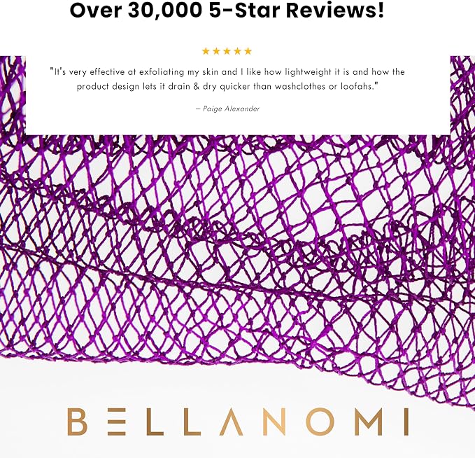 Bellanomi African Exfoliating Net Sponge, Ethically sourced from Nigeria - Image 3
