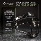 Champion Sports Steel Softball Face Mask – Durable Fielder’s Mask - Image 4