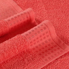 GLAMBURG 100% Cotton Ultra Soft 6 Pack Towel Set, Contains 2 Bath Towels 28x55 - Image 2