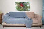 Bersuse 100% Cotton Troy XL Throw Blanket - Image 3