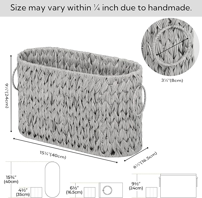 GRANNY SAYS Toilet Paper Storage, Toilet Paper Basket - Image 4