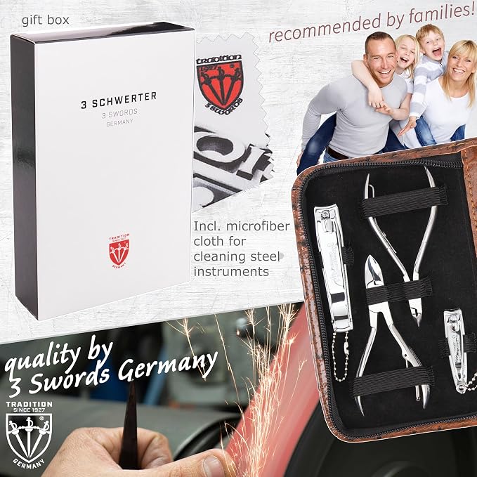 3 Swords Germany – manicure pedicure set kit - Image 6