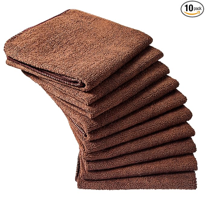 Eurow Microfiber Salon Towels – Bleachproof, Ultra Absorbent & Quick Drying – by Eurow