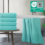 POLYTE 430 GSM Microfiber Oversize Quick Dry Lint Free Bath Towel, 60 x 30 in - Image 2