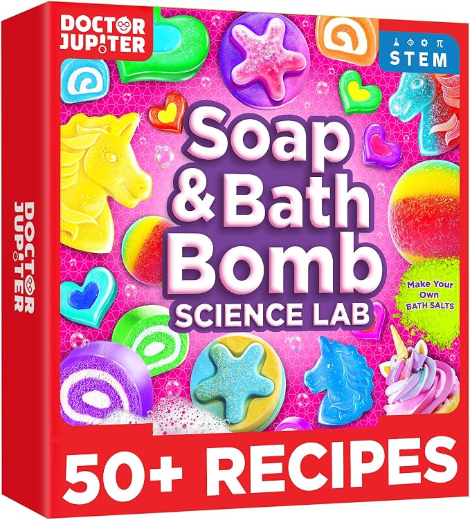 Doctor Jupiter Soap & Bath Bomb Making Kit by DoctorJupiter