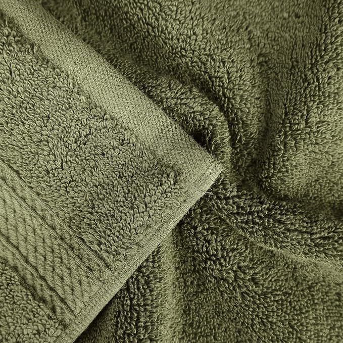 Superior Egyptian Cotton Pile 8 Piece Towel Set, Includes 2 Bath, 2 Hand - Image 7