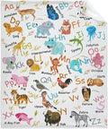 Animal Fruit Flannel Fleece Blanket Throw Couch Microfiber Soft Cozy by DOREALA